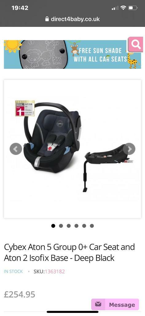 cybex aton 5 isofix